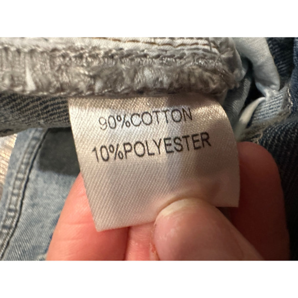 Micas Women’s XSmall Light Blue Asymmetric Waist Straight Leg Denim Jeans - Picture 5 of 6